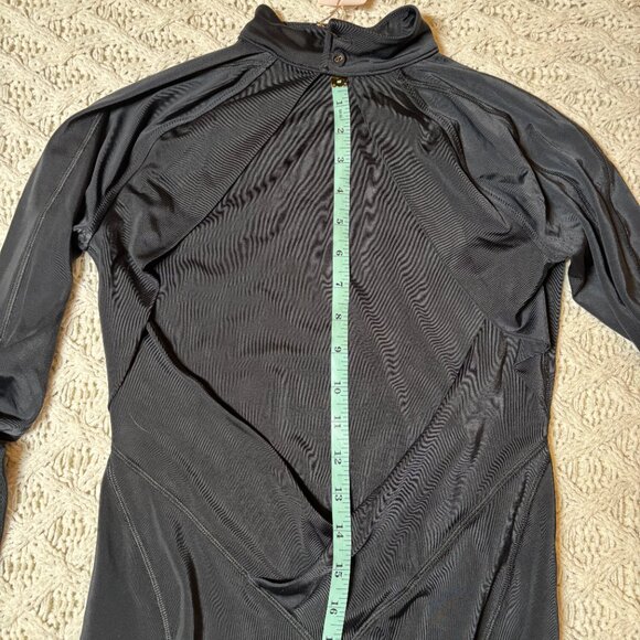 NWT We Are Hah Black Long Sleeve One-Piece Swimsuit Surf Rashguard – Size Medium - Picture 11 of 12